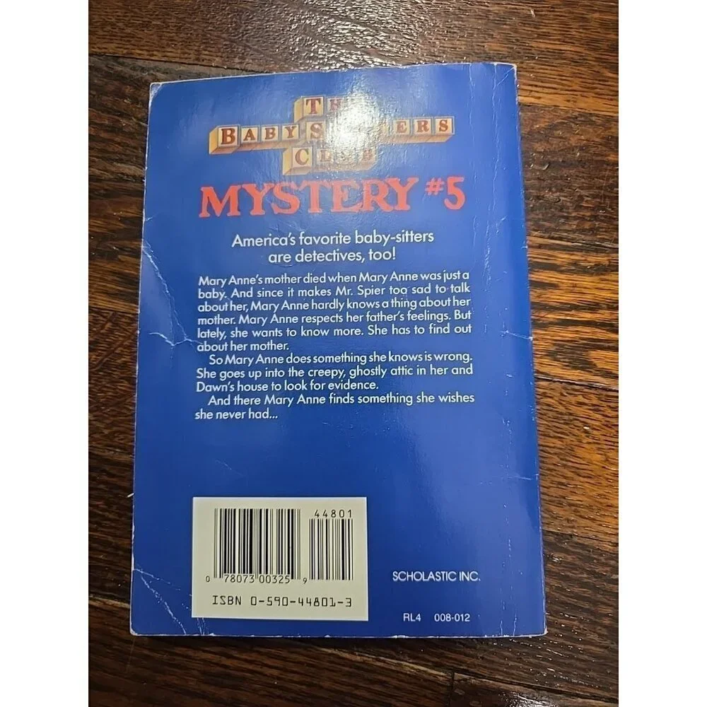 Baby-Sitters Club Mystery #5 Mary Anne & the Secret in the Attic by Ann Martin